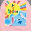 Girls' - Blue's Clues & You! - Let It Shine Shirt Tail Raglan Graphic T-shirt - 2 of 4