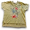 Women's Maybe Mineral Washed Cotton Cold Shoulder Top - Jess & Jane - 2 of 2