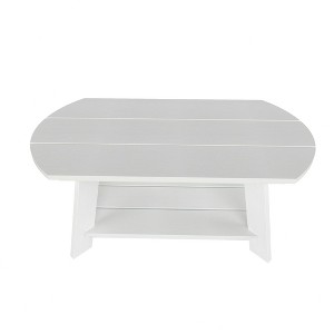 WestinTrends Outdoor Patio All-weather Modern Coffee Table - 1 of 3