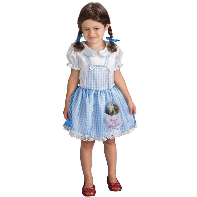 Ruby Slipper Sales Co., LLC (Rubies) Wizard of Oz Dorothy Costume Toddler Small 4-6, 1 of 2