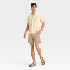 Men's Open Stitch Polo Sweater - Goodfellow & Co™ Cream - 3 of 3