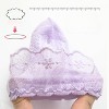 MyKids-Usa Baby Girl Solid Color Lace Mesh Design Princess Socks - 4 of 4