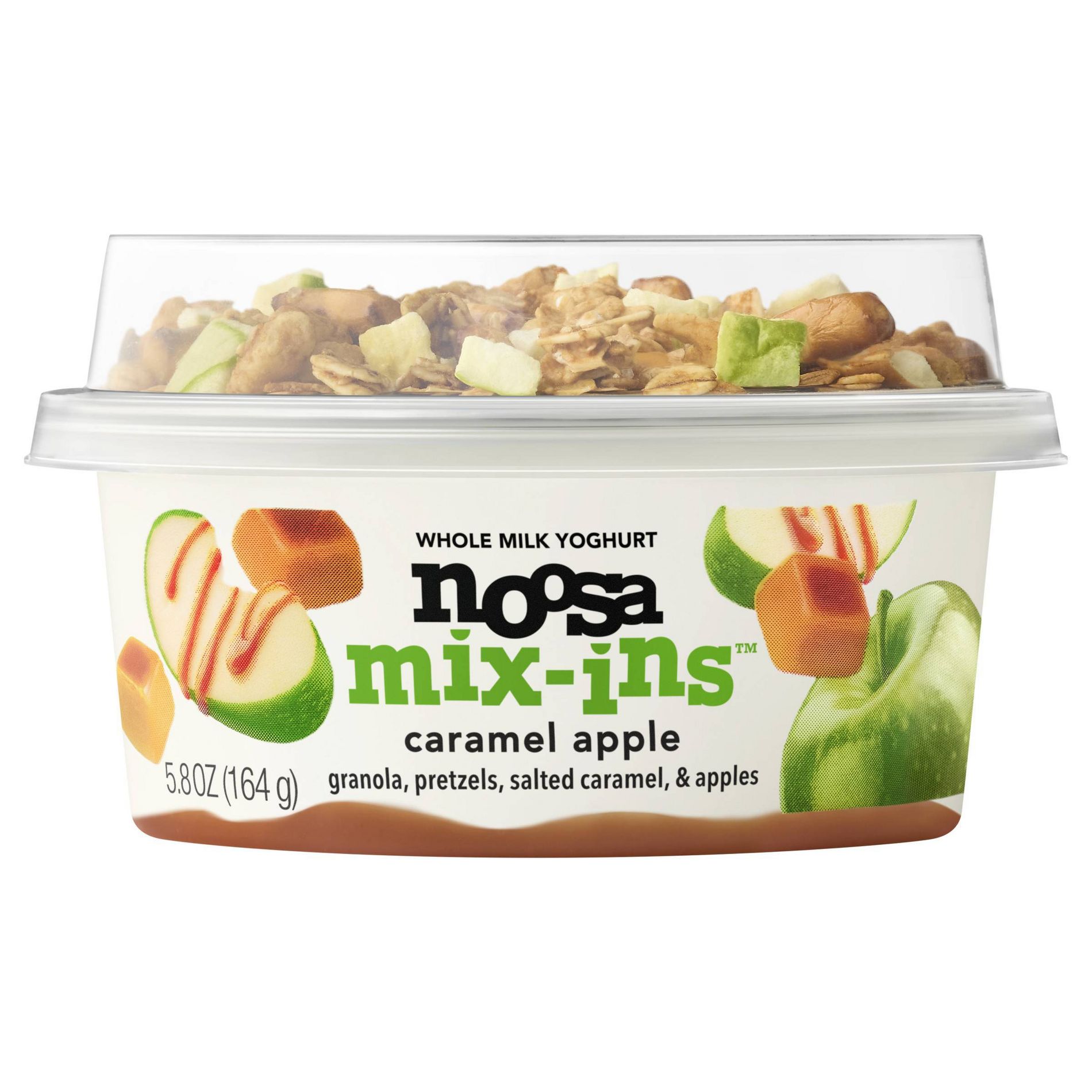 noosa Apple Caramel Mix-ins Yogurt - 9g Protein 5.8oz