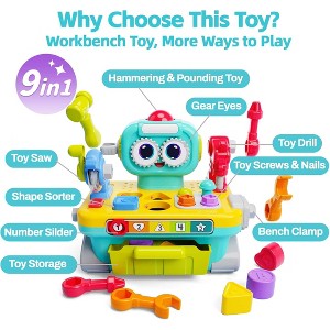 HOLA 9-in-1 Robot Workbench for Infants & Toddlers - 1 of 4