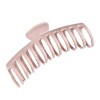scunci Recycled Large Barrel Claw Clip - Pink - Thick Hair - 3 of 4