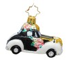 Christopher Radko 2.0 Inch Love & Carriage Gem Tree Ornament , Ornament Marriage Wedding Limo Little Gem (1PC) - 2 of 3