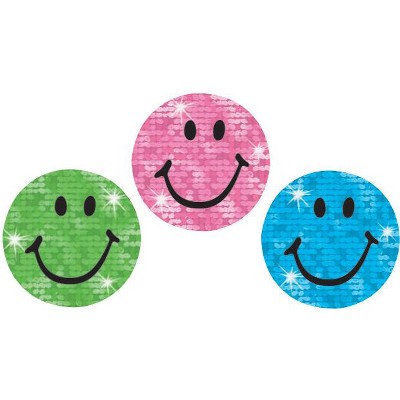 Trend Enterprises Colorful Smiles Stickers, Variety pk, pk of 2456