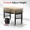 Huxxion 48" Adjustable Work Bench, Heavy Duty Chipboard Work Table with Power Outlet - 2 of 4