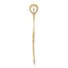 Black Bow Jewelry 14k Yellow Gold Pummel Horse Gymnast Pendant - 2 of 4