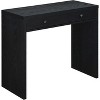 HomeStock Northfield 1 Drawer 36 inch Desk, Black - 4 of 4