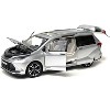 Toyota Sienna Minivan Silver Metallic 1/24 Diecast Model Car - 2 of 3