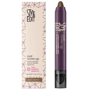 Style Edit Root Cover Up Stick (LIGHT BROWN) - Instant Root Concealer to Touch up And Cover Roots and Grays (0.11 oz) - 1 of 3