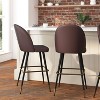 Taylor & Logan 2pk Alita Counter Height Barstools - 2 of 4