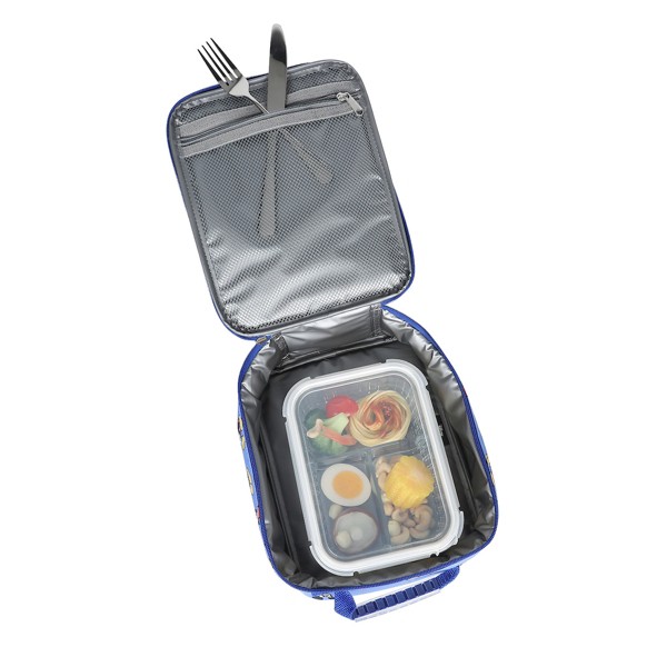 Set de mochila y lonchera infantil de 16 pulgadas de Mickey Mouse Clásico para escuela y viajes 6