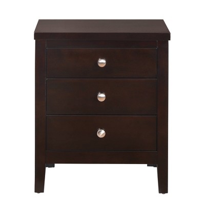 espresso nightstand target