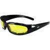 3 Pairs of MotoFrames Chill Safety Motorcycle Glasses with Clear, Smoke, Yellow Lenses - 4 of 4