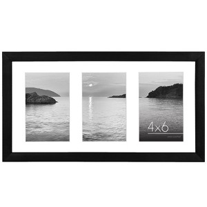 Americanflat Collage Picture Frame with shatter-resistant glass - Available in a variety of Sizes and Colors - 1 of 4
