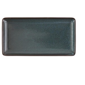 D&V Ston Porcelain Dinnerware Rectangle Tray, 9" x 4.75", Set of 6 - 1 of 4