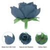 Unique Bargains Mini Silk Fabric Plastic Durable Reusable Artificial Flowers 50 Pcs - 3 of 4