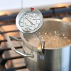 Escali 12" Candy/Deep Fry Thermometer: Kitchen Frying & Oil Thermometer with Large Dial, Analog, Silver, 100-500°F Range - 4 of 4