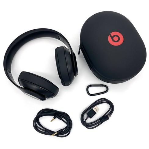 Christchurch Omkreds arrestordre Beats Studio3 Bluetooth Wireless Noise Cancelling Over-ear Headphones -  Matte Black - Target Certified Refurbished : Target