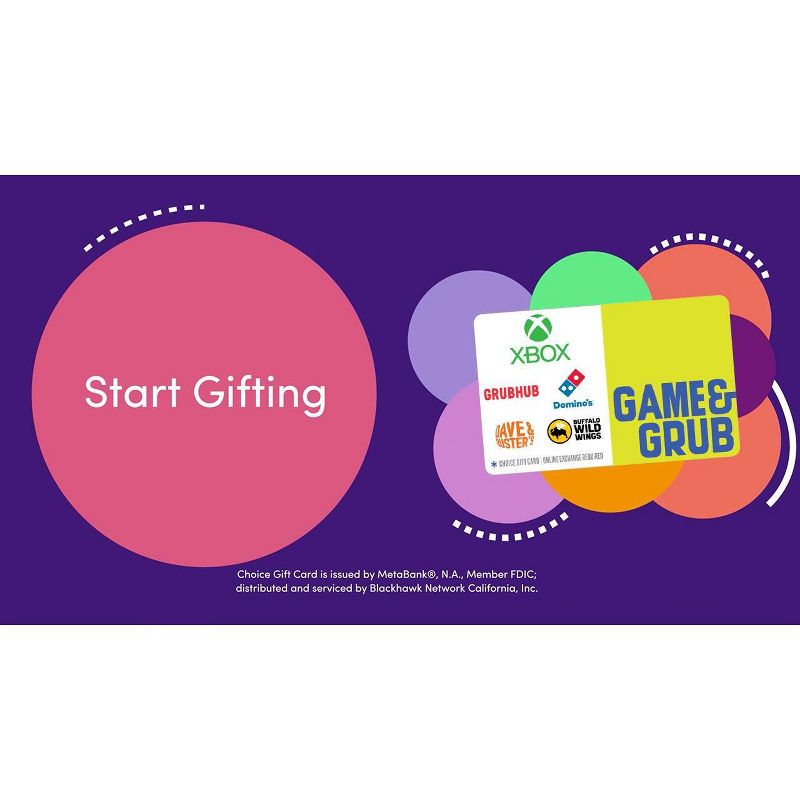 Game and Grub Gift Card (Email Delivery), 3 of 6