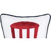 C&F Home 10" x 10" July 4 Hat Embroided Square Accent Small Petite Throw Pillow for 4th of July Patriotic - 2 of 4