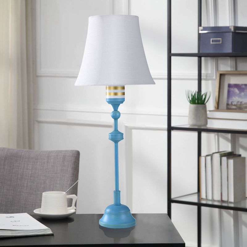 Dann Foley Lifestyle Metal Table Lamp Blue - StyleCraft, 3 of 5