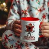 Strange Christmas Retro Mug, Demon Plant Gift for Horror Lovers | OrnamentallyYou - 4 of 4