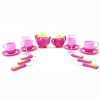 AZ  Import Deluxe Pink Tea Set For Kids With Tea Pots, Cups, Dishes And Kitchen Utensils (18 pcs) - 3 of 4