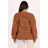 Petal and Pup Womens Lasky Flower Pattern Button Down Jacket - 3 of 4