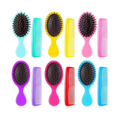 LOVELAY CREATIONS 12-Pack Comb and Brush Set