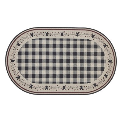 Pip Vinestar Polyester Rug Oval 36x60