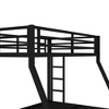 Kumasinova Metal Bunk Bed,Heavy Duty Bed with Ladder,High Guardrail for Kids,Bedroom,Noise Reduced,No Box Spring Needed - 3 of 4