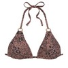 Women's Leopard Cheetah Print Triangle Bikini Swimsuit Top - LASCANA - 4 of 4