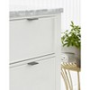 Amerock Streamline II 1-3/4 inch (44mm) Length Cabinet Finger Edge Pull - 2 of 4