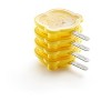 Lekue Pretzel & Donut Shapes Ice Cream Pop Mold, Set of 4 - 4 of 4