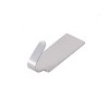 Unique Bargains Home Bathroom Bedroom Kitchen Stainless Steel Self Adhesive Wall Hooks Silver 6 Pcs - 2 of 3