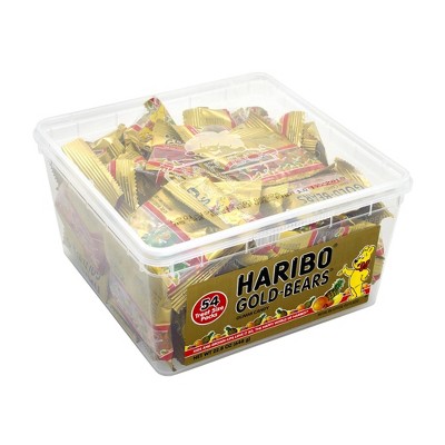 Haribo Gold Gummy Bears Snack-size Packs - 22.8oz/54ct : Target