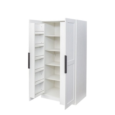 NicBex 62.99 Inch Tall Kitchen Pantry Storage Cabinet with 2 Doors and Shelves for Dining Room,Bathroom,Kitchen