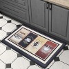 Kate Aurora Anti Fatigue Memory Foam 18" x 30" Seattle & New York Coffee Shoppe Kitchen Floor Mat - 4 of 4