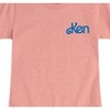 Girls' - Barbie - Ken Emotion Grid Fitted Short Sleeve Graphic T-Shirt - 3 of 4