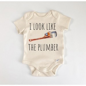 Plumber Plumbing - Baby Boy Girl Clothes Infant Onesie® Funny Cute Newborn GS1 BBY - 1 of 1
