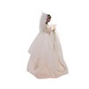 Kurt Adler UL 10-Light Ivory and Gold Christmas Treetop Angel, 16" - 2 of 4
