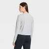 Women's Beyond Ease Cropped Long Sleeve Top - All In Motion™ - 2 of 4