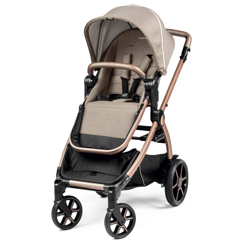 Peg Perego Ypsi Compact Single to Double Stroller - Mon Amour, 1 of 14