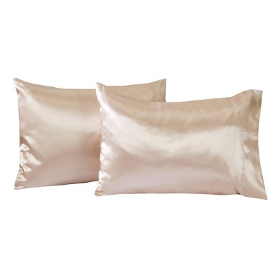 Great Bay Home 2 Pack Microfiber Satin 