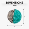 Country Living Geometric Design Textured Ball Dog Chew Toy - Durable, Interactive Playtime Companion for Dogs - Small - 4 of 4