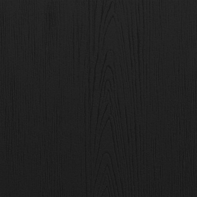 Sleek Modern Black Poly Resin Adirondack Patio Chair