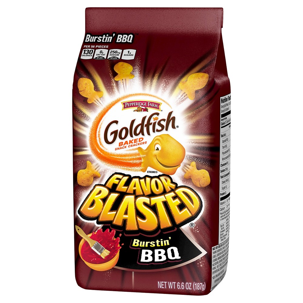 UPC 014100085669 product image for Pepperidge Farm Goldfish Smokin' Bbq Baked Snack Crackers - 6.6oz | upcitemdb.com